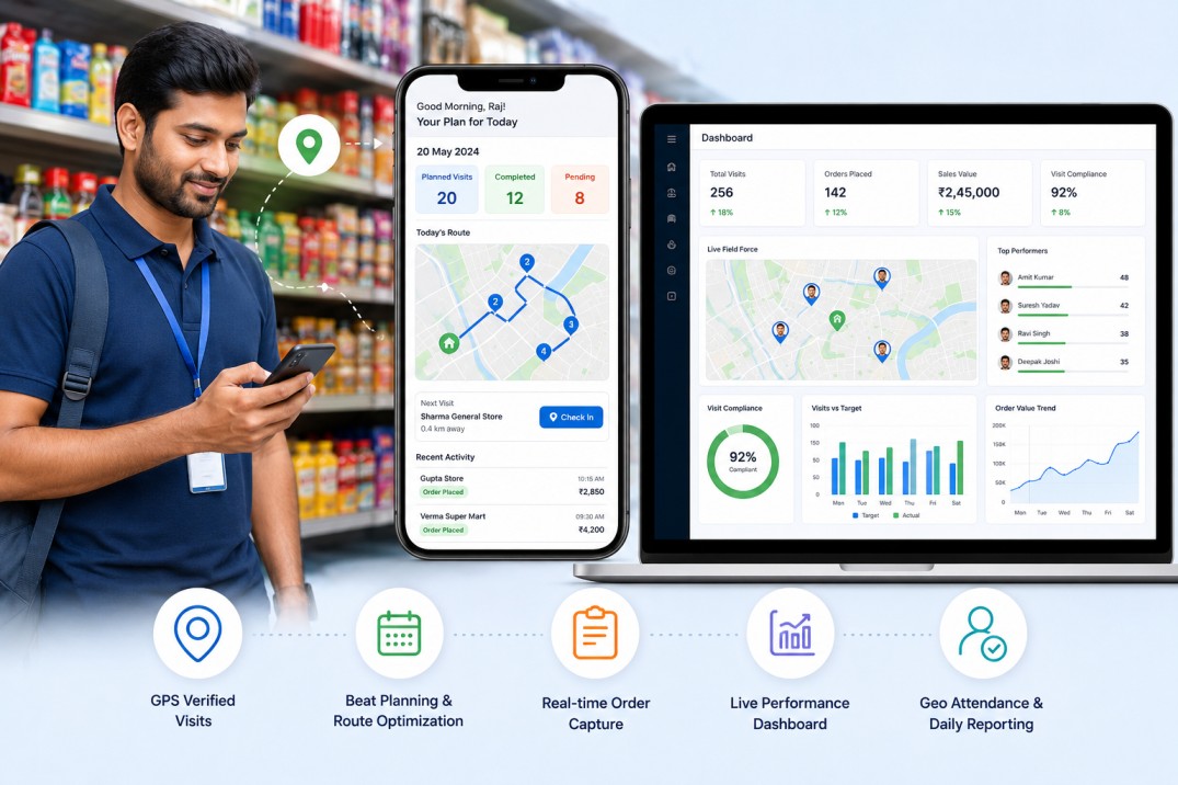 How FMCG Companies Can Track Field Sales Teams Efficiently